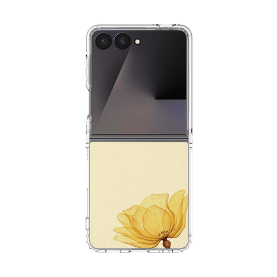 クリアケース［ Natural Flower - Yellow ］