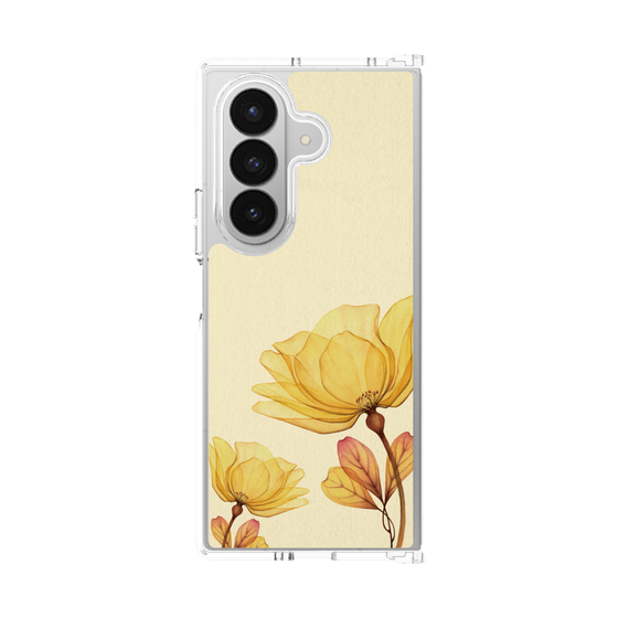 クリアケース［ Natural Flower - Yellow ］