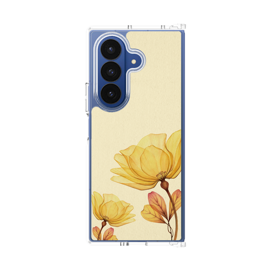 クリアケース［ Natural Flower - Yellow ］