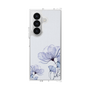 クリアケース［ Natural Flower - blue ］