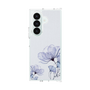 クリアケース［ Natural Flower - blue ］
