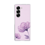 クリアケース［ Natural Flower - Purple ］