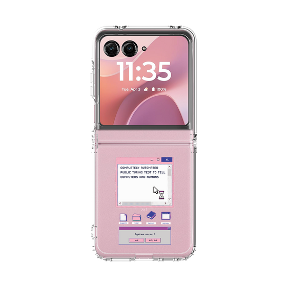 クリアケース［ System error! ］