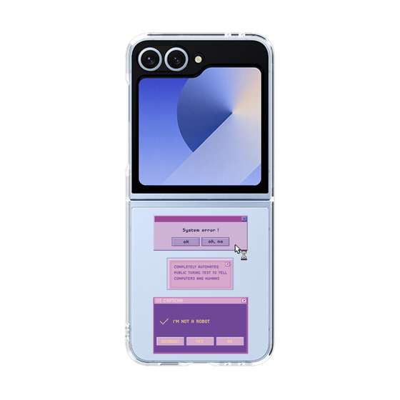 クリアケース［ I'm NOT A ROBBOT! ］