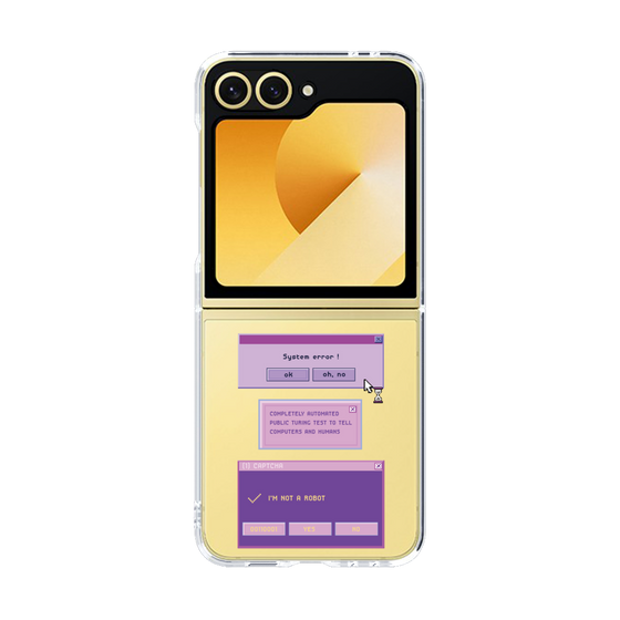 クリアケース［ I'm NOT A ROBBOT! ］