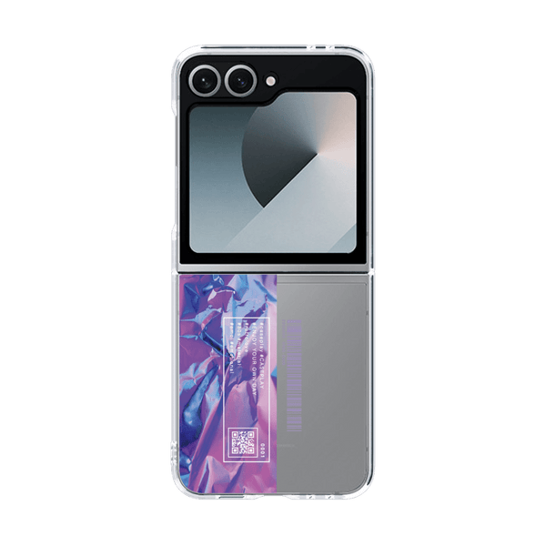 【タイムセール】クリアケース 6セット クリアケース for Samsung Galaxy Z Flip6［ Aluminum ］