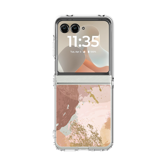 クリアケース［ Champagne pink ］