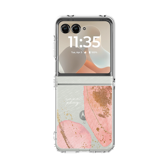 クリアケース［ Romantic pink ］