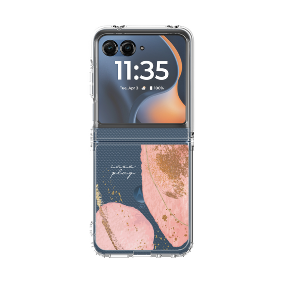 クリアケース［ Romantic pink ］