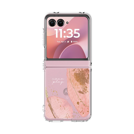 クリアケース［ Romantic pink ］