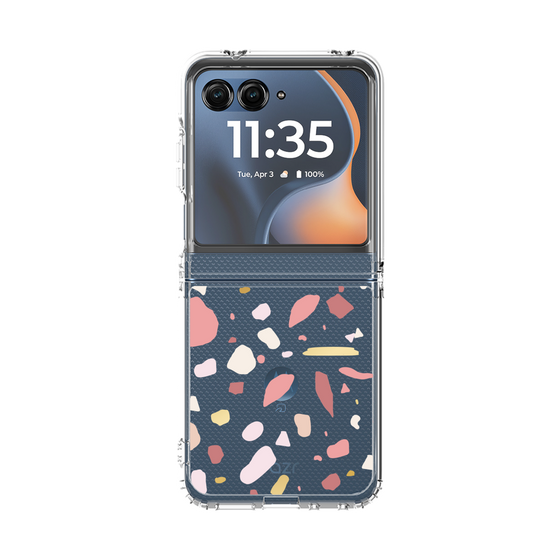 クリアケース［ Pink pieces ］