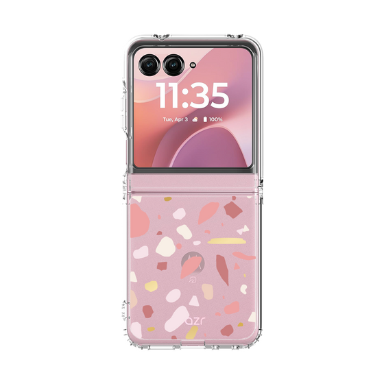 クリアケース［ Pink pieces ］