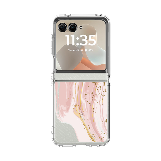 クリアケース［ Melting pink ］