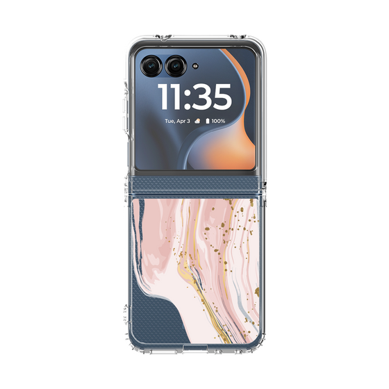 クリアケース［ Melting pink ］