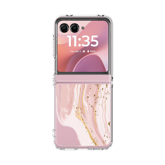 クリアケース［ Melting pink ］