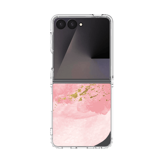 クリアケース［ pink layered ］