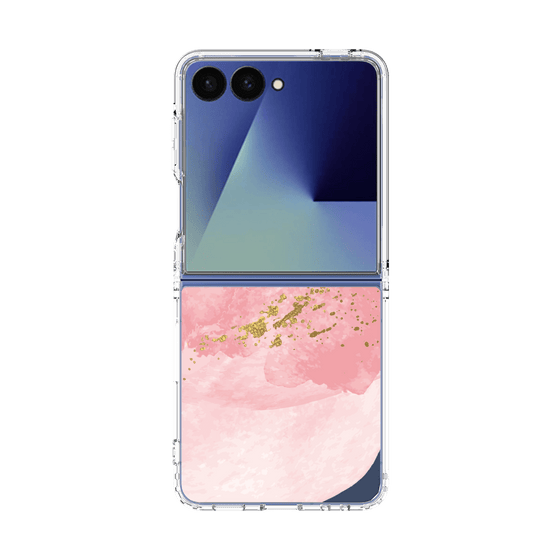 クリアケース［ pink layered ］