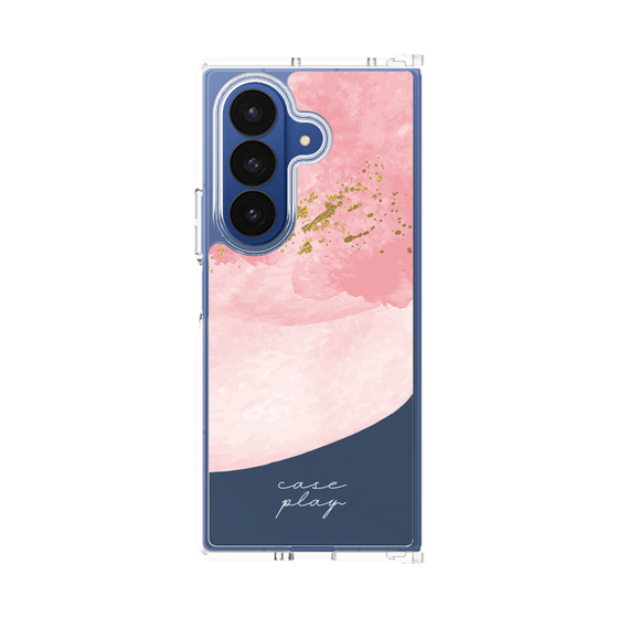 クリアケース［ pink layered ］