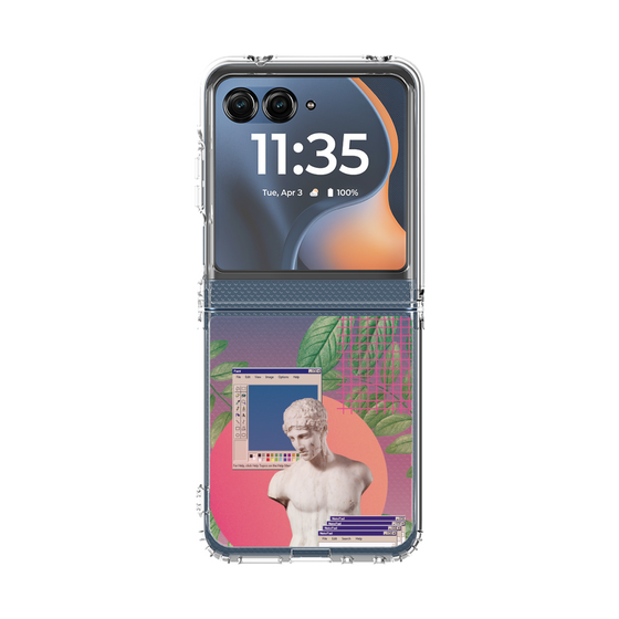 クリアケース［ vapor wave ］