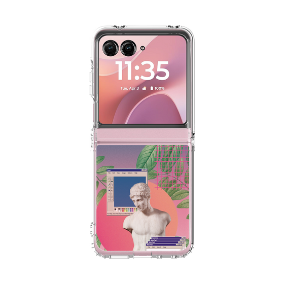 クリアケース［ vapor wave ］