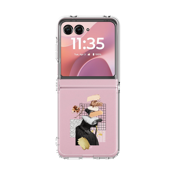 クリアケース［ Artistic Fall in Beige ］