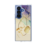 クリアケース［ Marble Nuance Painting Purple ］