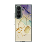 クリアケース［ Marble Nuance Painting Purple ］