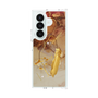 クリアケース［ Marble Nuance Painting Brown ］