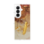 クリアケース［ Marble Nuance Painting Brown ］