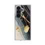 クリアケース［ Marble Nuance Painting Black ］
