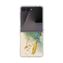 クリアケース［ Marble Nuance Painting Green ］