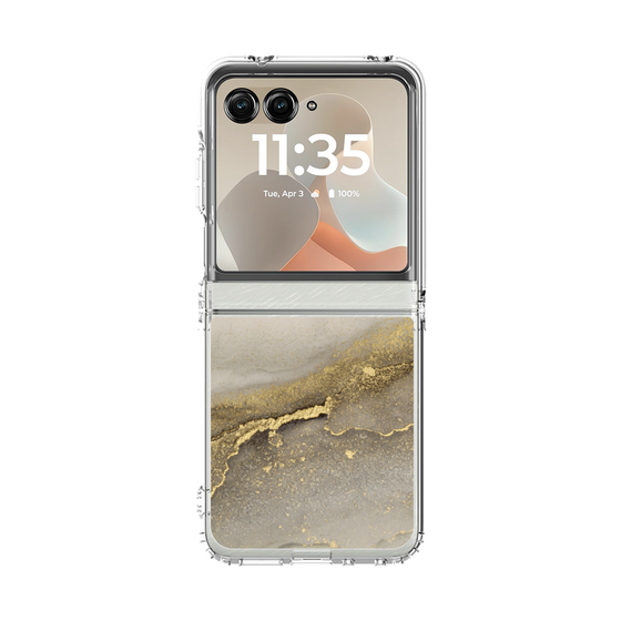 クリアケース［ Marble Gray ］