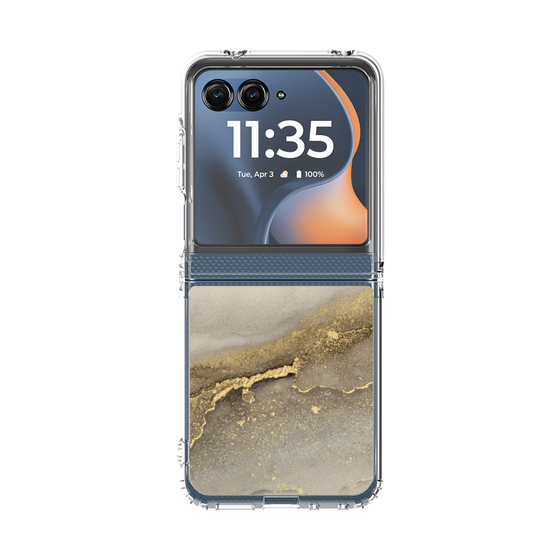 クリアケース［ Marble Gray ］