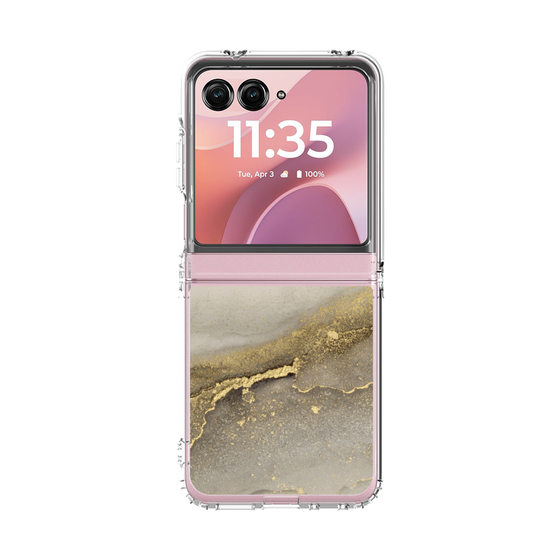 クリアケース［ Marble Gray ］