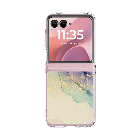 クリアケース［ Marble Purple ］