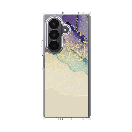 クリアケース［ Marble Purple ］