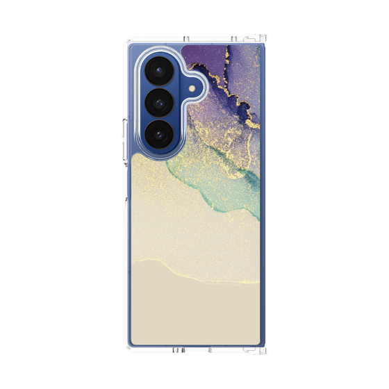 クリアケース［ Marble Purple ］