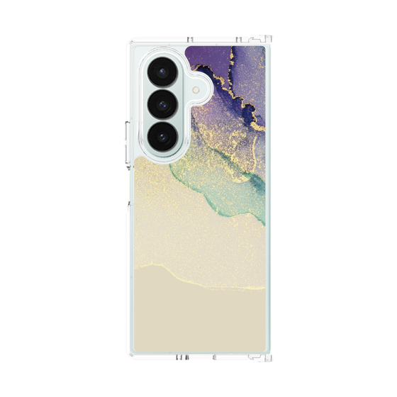 クリアケース［ Marble Purple ］