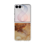 クリアケース［ Marble Brown ］
