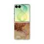 クリアケース［ Marble Brown ］
