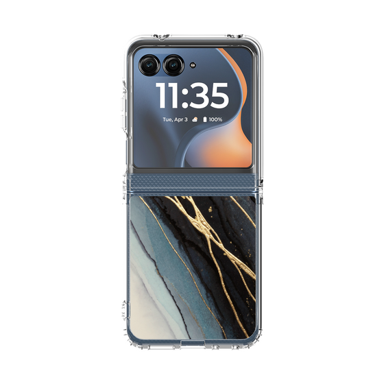 クリアケース［ Marble Black ］