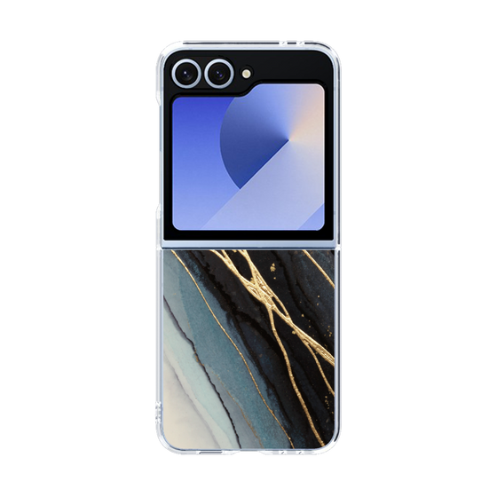 クリアケース［ Marble Black ］