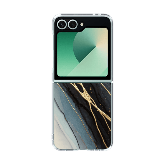 クリアケース［ Marble Black ］