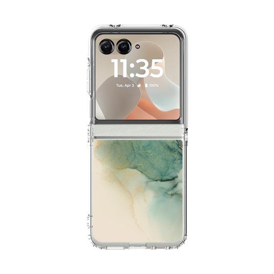 クリアケース［ Marble Green ］