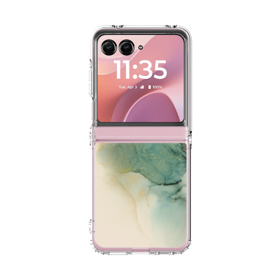 クリアケース［ Marble Green ］