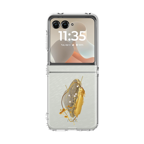 クリアケース［ Nuance Painting Gray ］