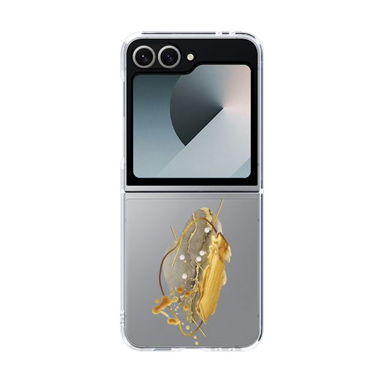 クリアケース［ Nuance Painting Gray ］