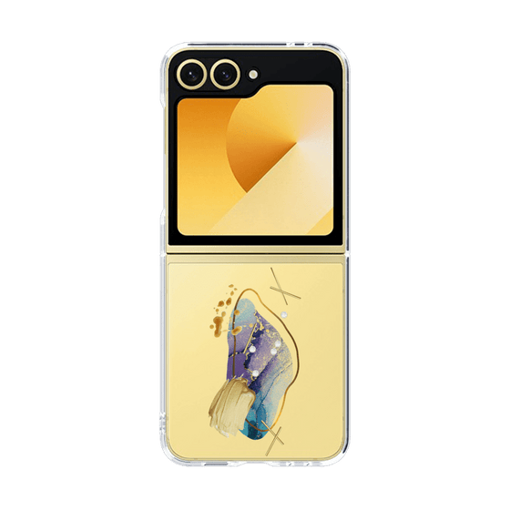 クリアケース［ Nuance Painting Blue ］