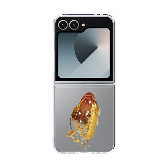 クリアケース［ Nuance Painting Brown ］