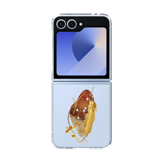 クリアケース［ Nuance Painting Brown ］